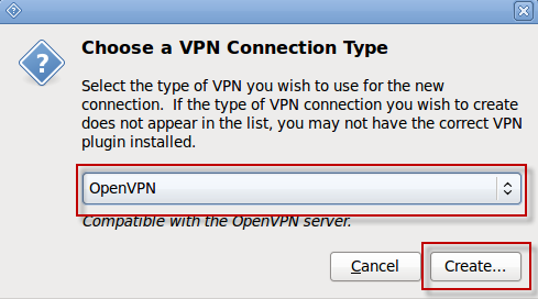 Choose VPN Connection Type