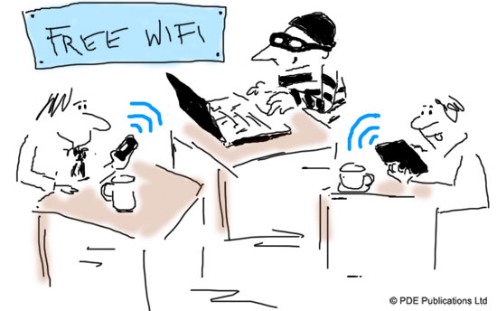 Happy New Year Public WiFi Security